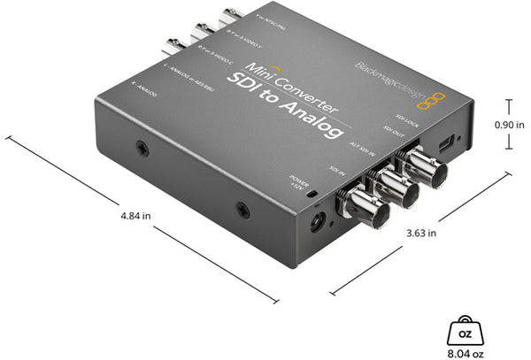 Blackmagic Mini Converter SDI to Analog - Photo-Video - Blackmagic - Helix Camera 