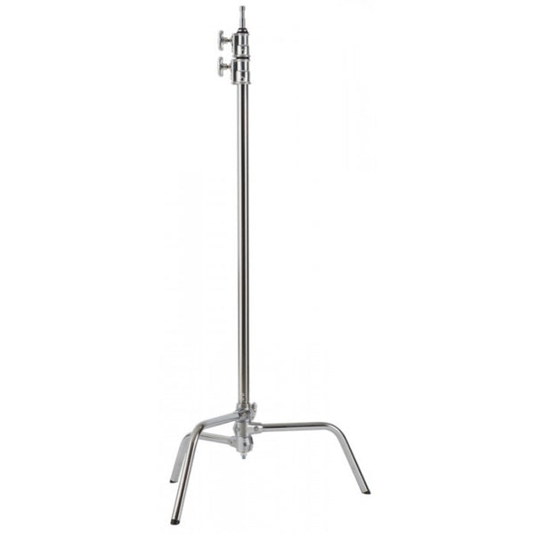 Studio Assets 40" C-Stand with Grip Head and Arm (Chrome) - Lighting-Studio - Studio-Assets - Helix Camera 