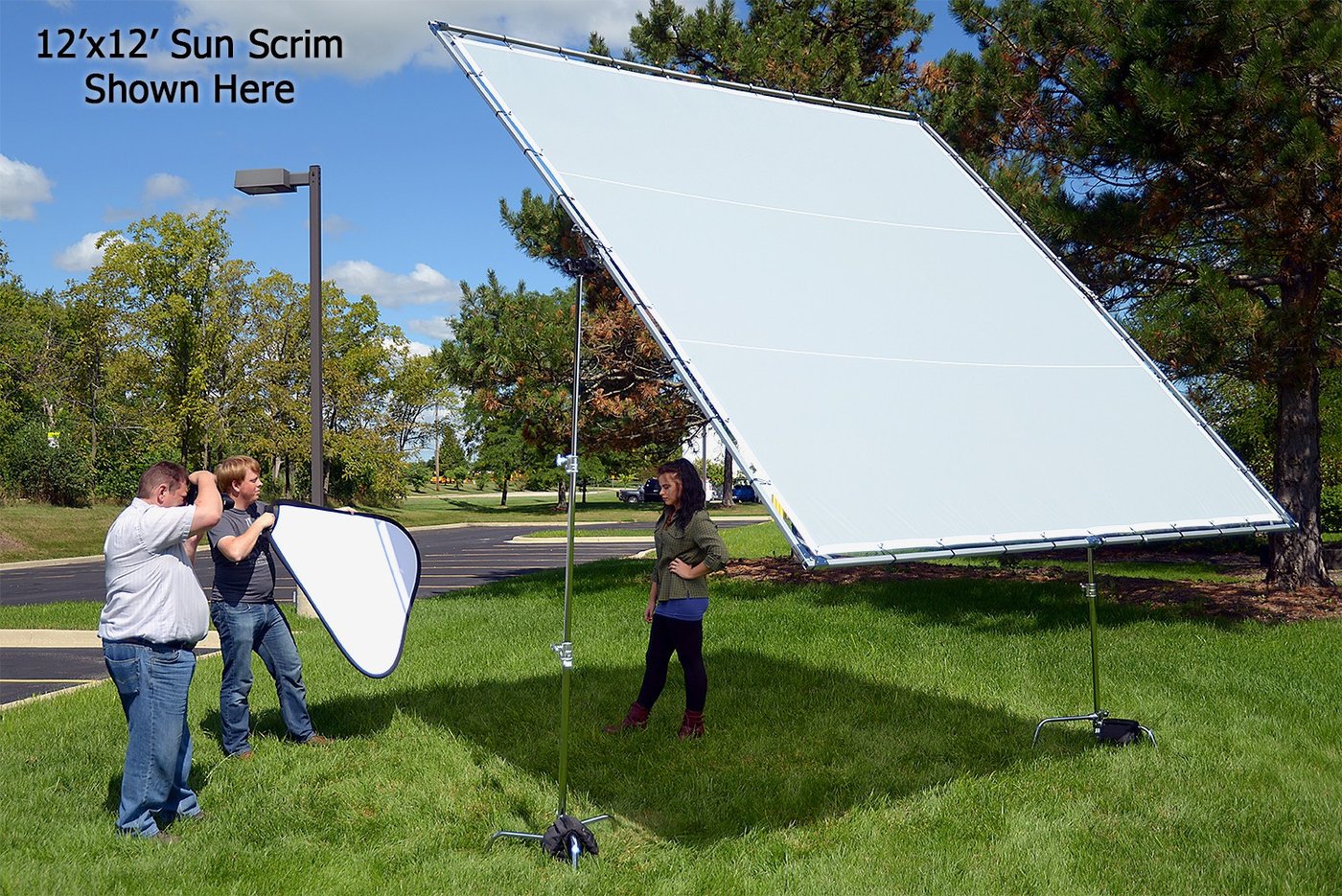 Fotodiox Pro Studio Solutions Giant Sun Scrim - Collapsible Frame ...