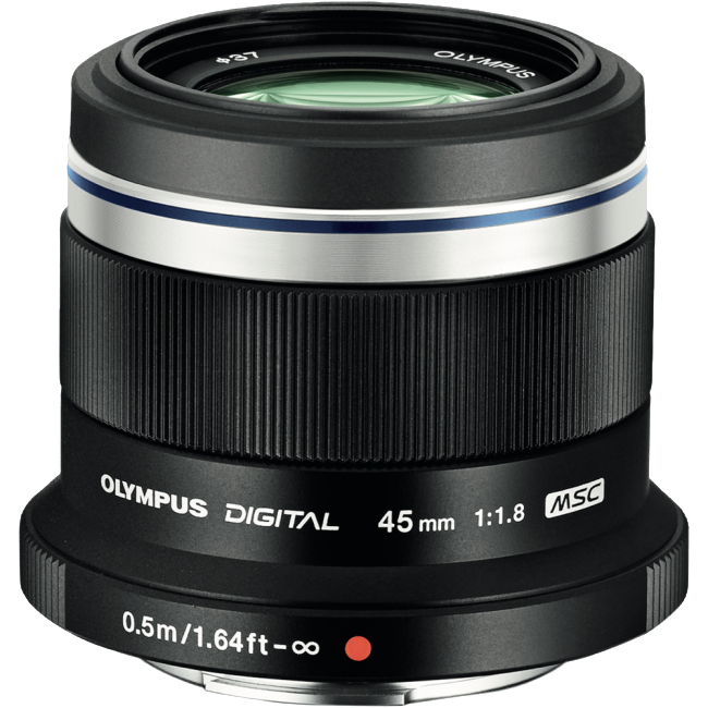 Olympus M.Zuiko Digital 45mm f1.8 - Black | Helix Camera