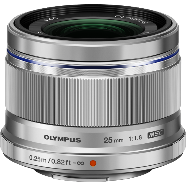 Olympus M.Zuiko Digital 25mm f1.8 - Silver | Helix Camera Olympus M.Zuiko Digital 25mm f1.8 - Silver | Helix Camera