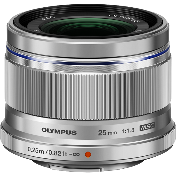 Olympus M.Zuiko Digital 25mm f1.8 - Silver - Photo-Video - Olympus - Helix Camera 
