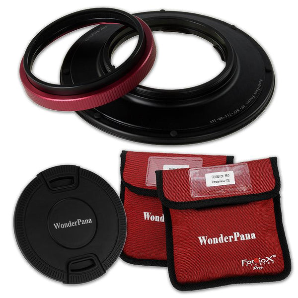 Fotodiox WonderPana Filter Holder for Olympus 7-14mm f/2.8 M.ZUIKO Digital ED PRO Lens (Micro-4/3 Format) - Ultra Wide Angle Lens Filter Adapter - Photo-Video - Fotodiox - Helix Camera 