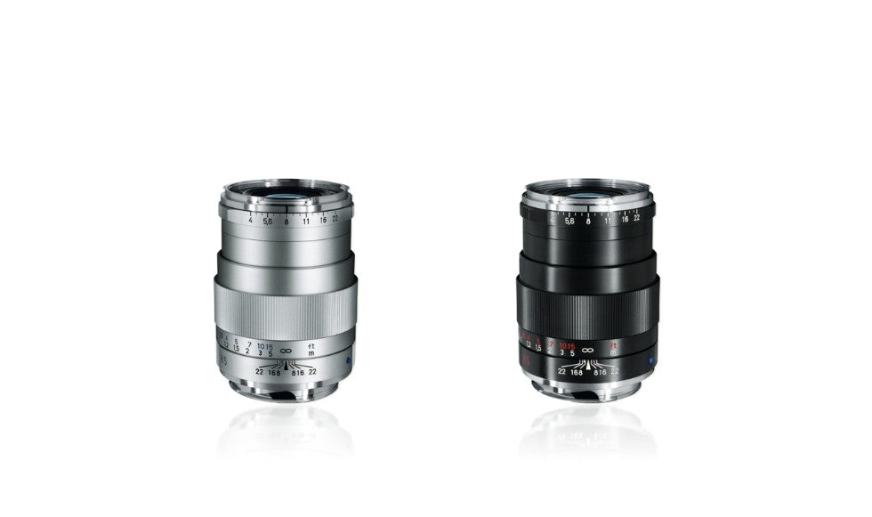 Zeiss Tele Tessar T* 4/85 ZM (S) Lens Leica Mount Silver